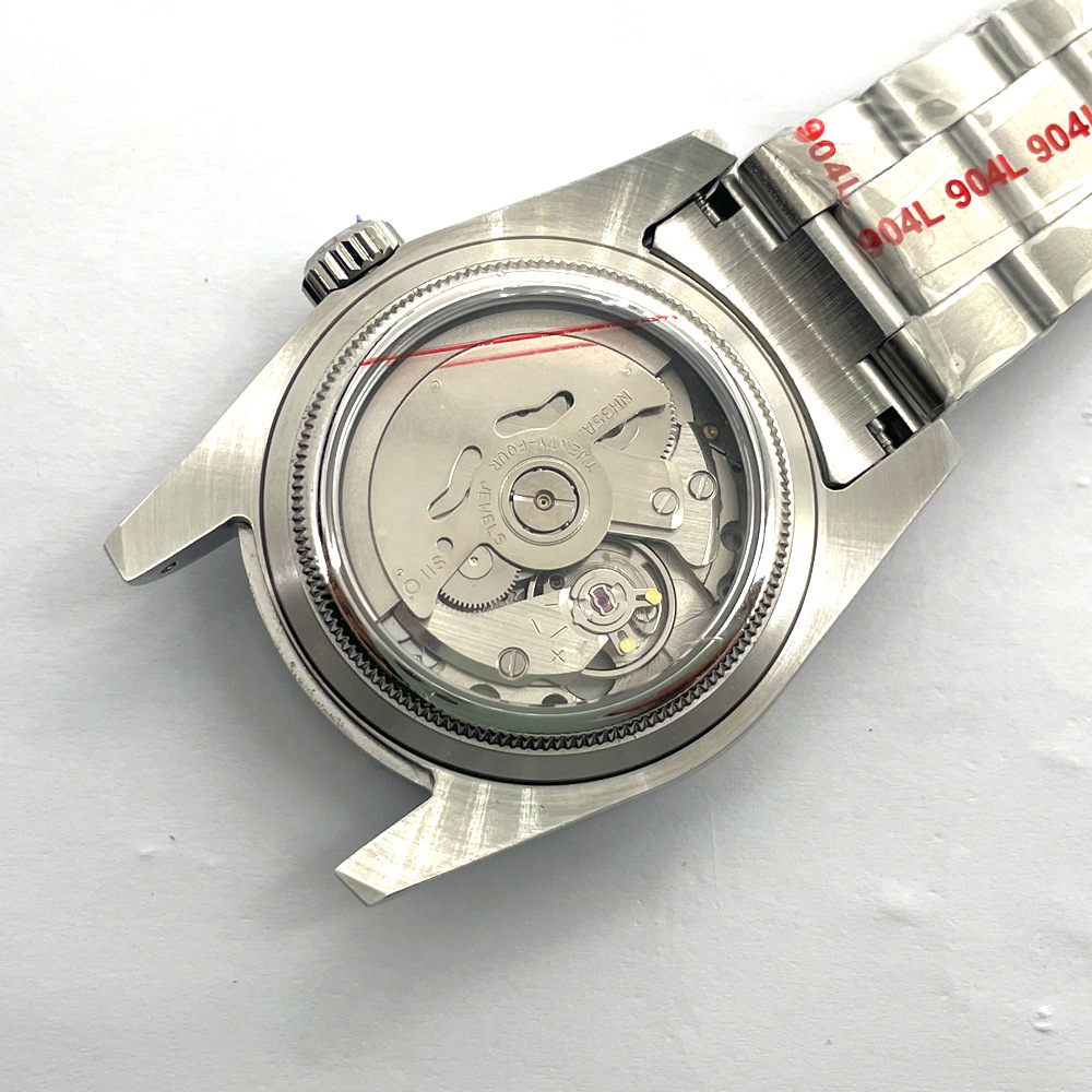 ساعة يد رجالية 36 مم/40 مم بقر - مراجعة Luxury Watch Logo وسعره