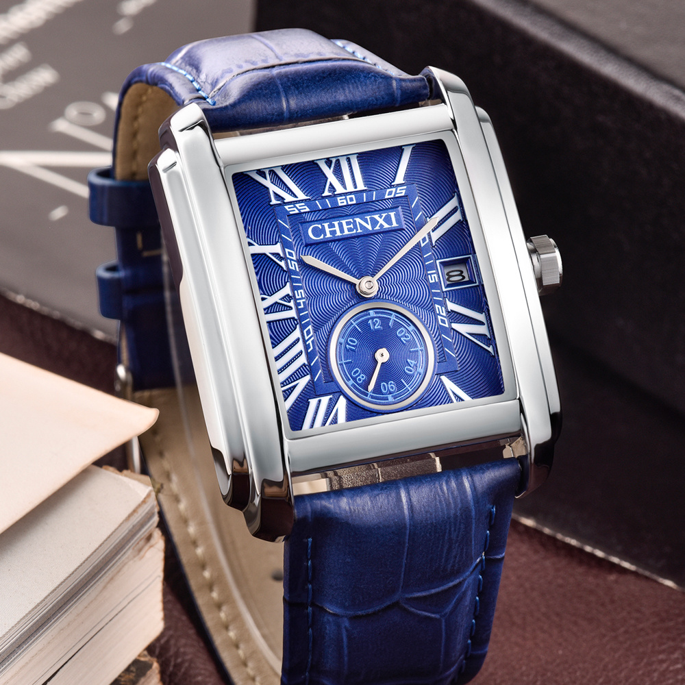 CHENXI 8216 موضة كلاسيكية مربع - مراجعة Luxury Watch Manufacturers وسعره
