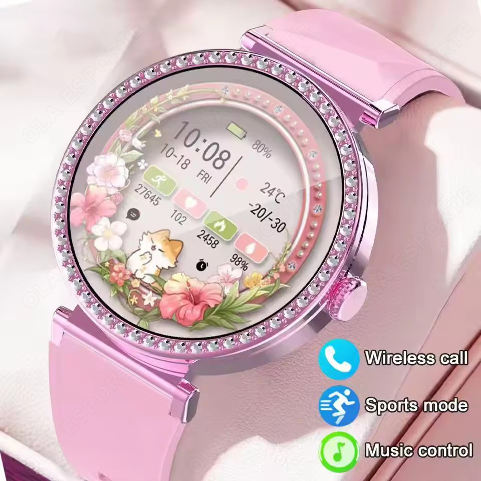 ساعة ذكية فاخرة أنيقة للنساء م - مراجعة Luxury Watch On Wrist وسعره