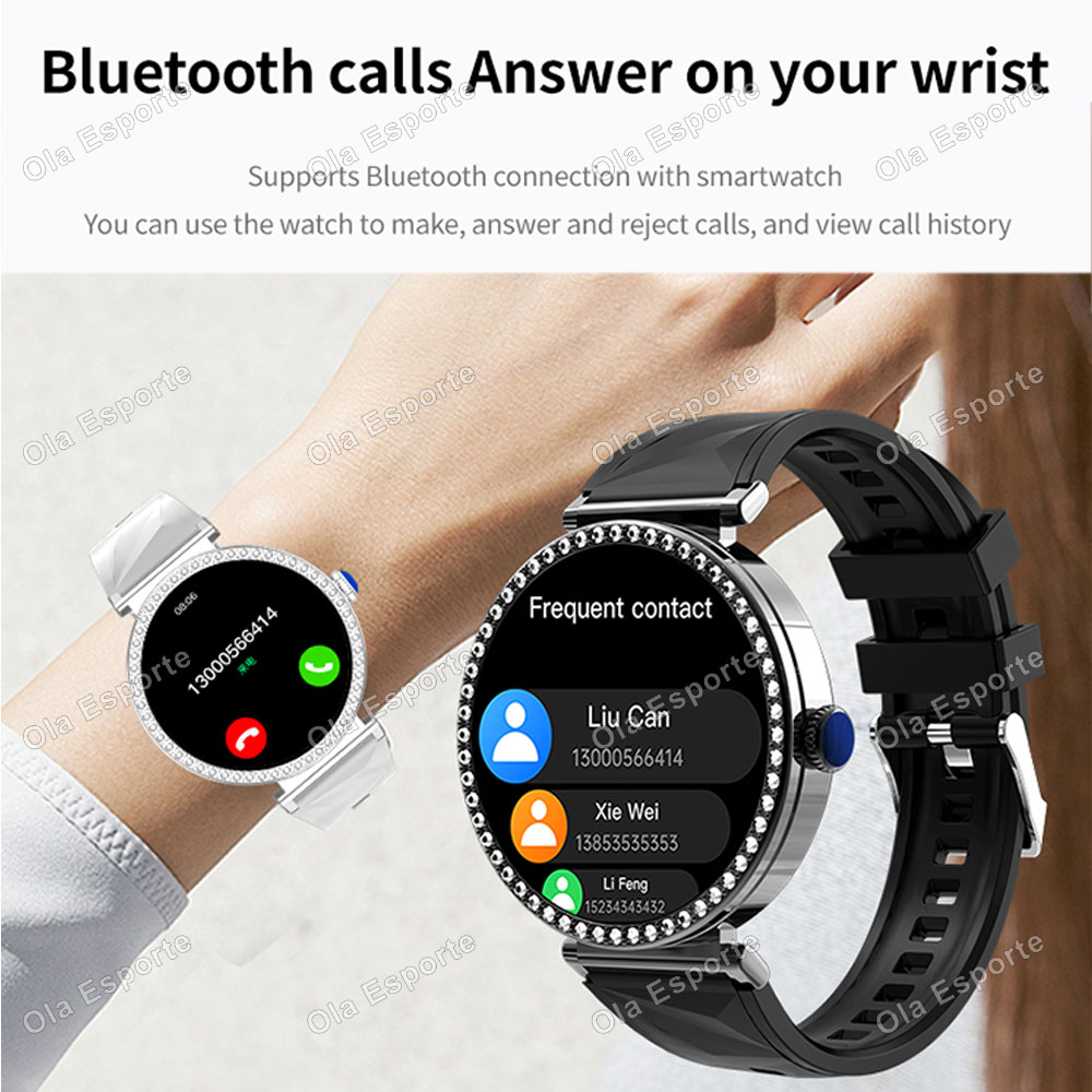 ساعة ذكية فاخرة أنيقة للنساء م - مراجعة Luxury Watch On Wrist وسعره