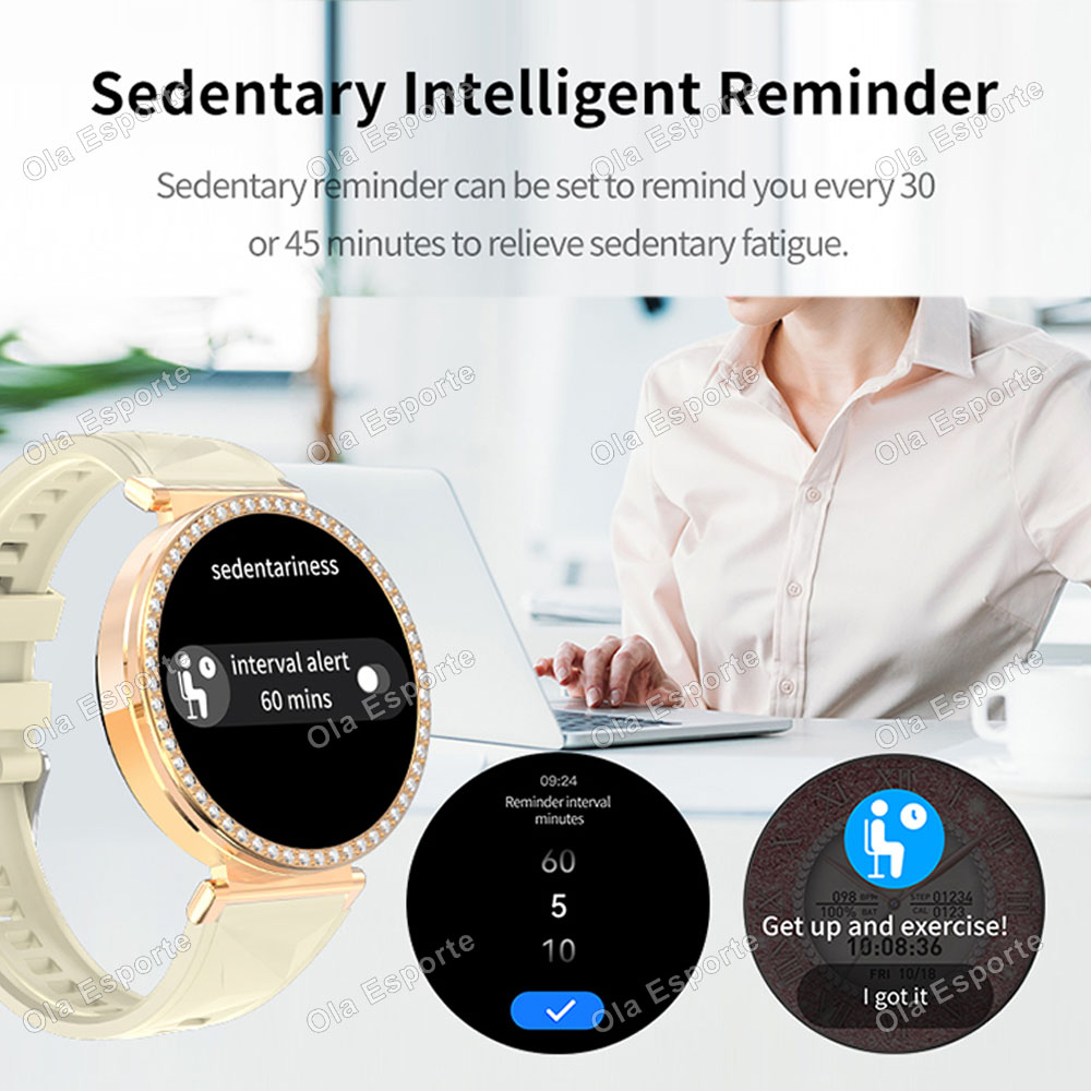 ساعة ذكية فاخرة أنيقة للنساء م - مراجعة Luxury Watch On Wrist وسعره