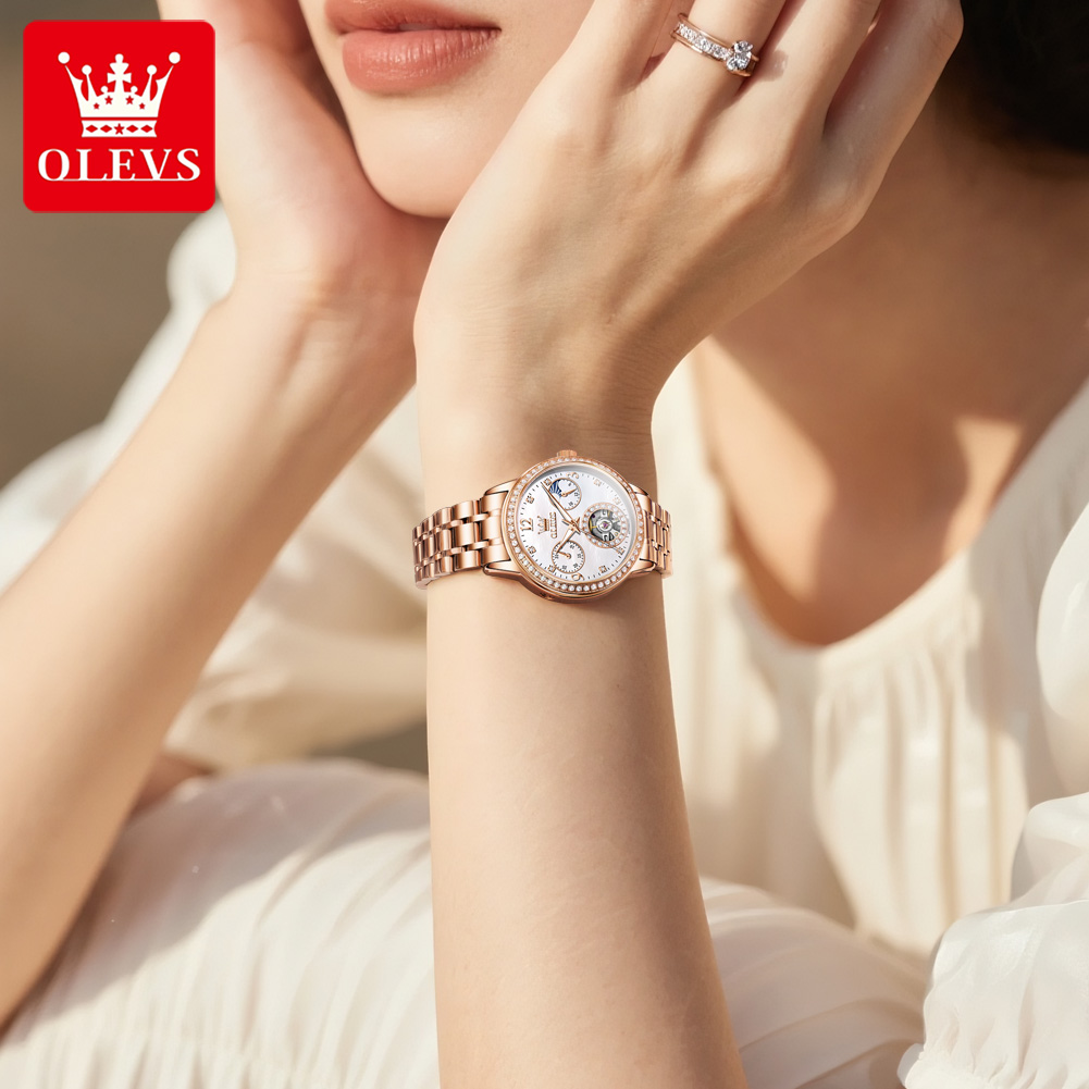 ساعات OLEVS النسائية من أفضل ا - مراجعة Luxury Watch Quartz وسعره