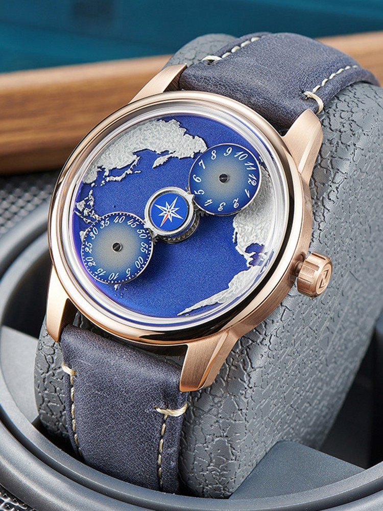ساعات يد رجالية كاجوال للعمل م - مراجعة Compass Watch Luxury وسعره