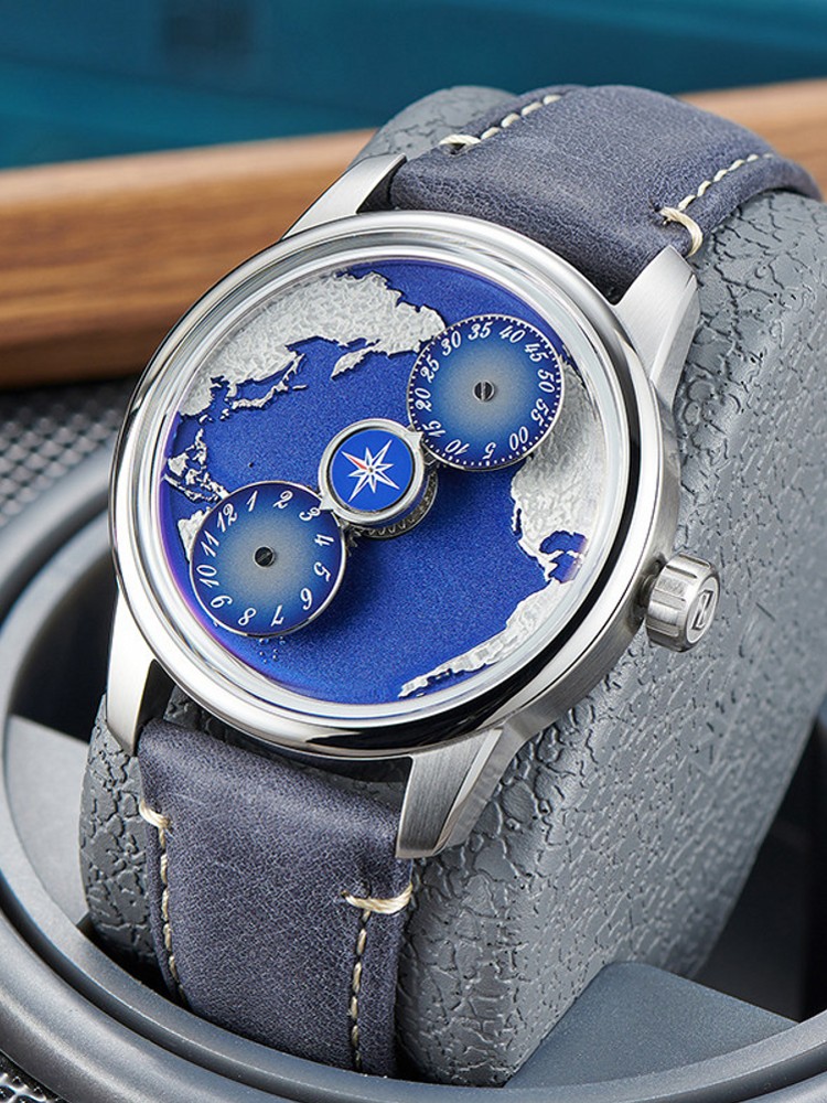 ساعات يد رجالية كاجوال للعمل م - مراجعة Compass Watch Luxury وسعره