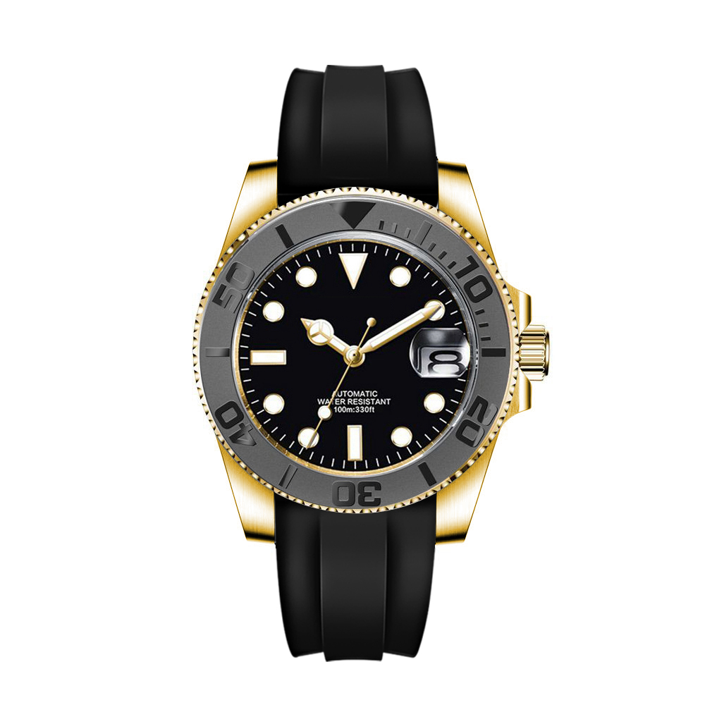 شعار مخصص 40mLuxury NH35/ Miyo - مراجعة Luxury Watch Logo وسعره