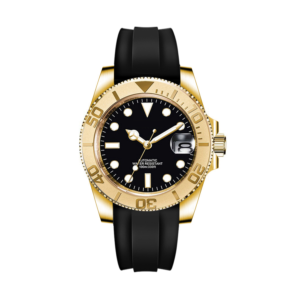 شعار مخصص 40mLuxury NH35/ Miyo - مراجعة Luxury Watch Logo وسعره