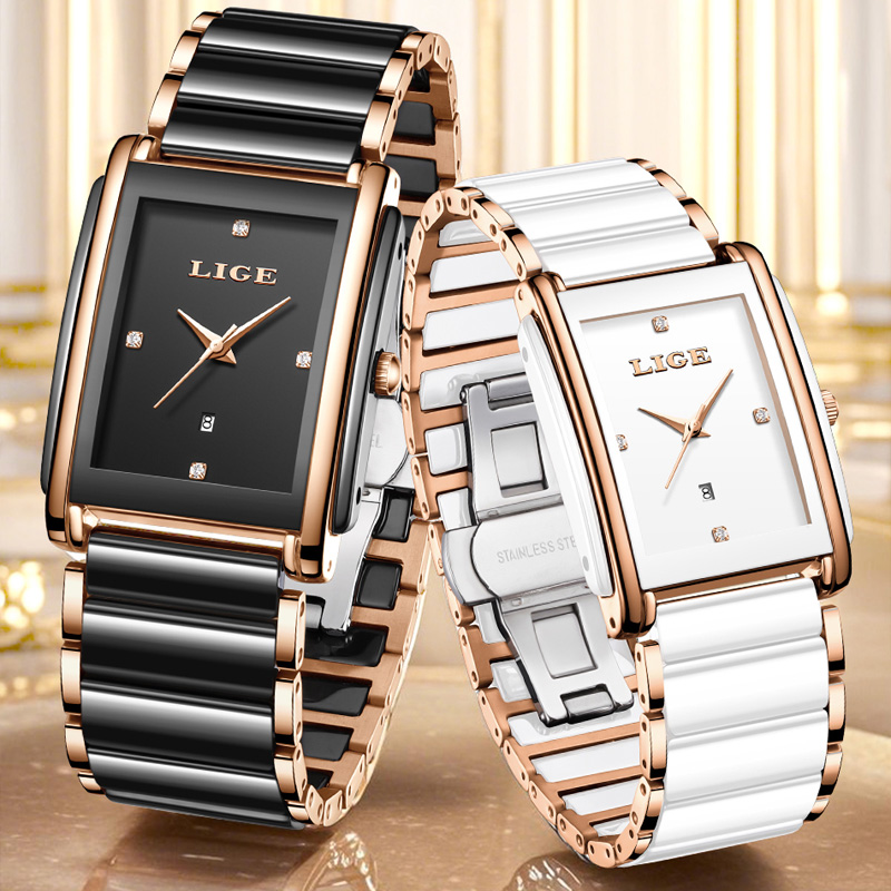 ساعات نسائية أنيقة من LIGE، سو - مراجعة Luxury Watch Case Travel وسعره
