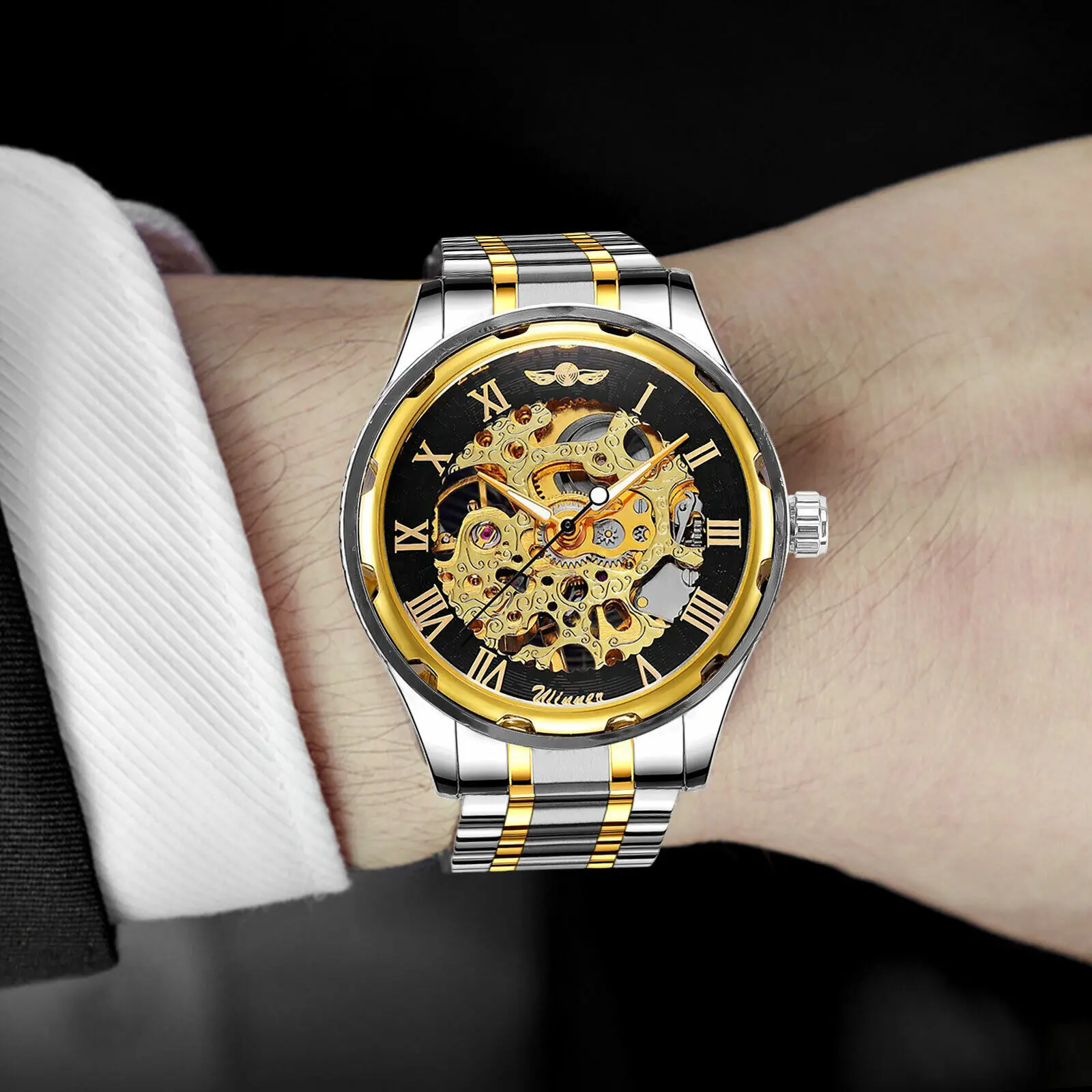 ساعة يد رجالية بحزام من الفولا - مراجعة Luxury Watch Nice وسعره