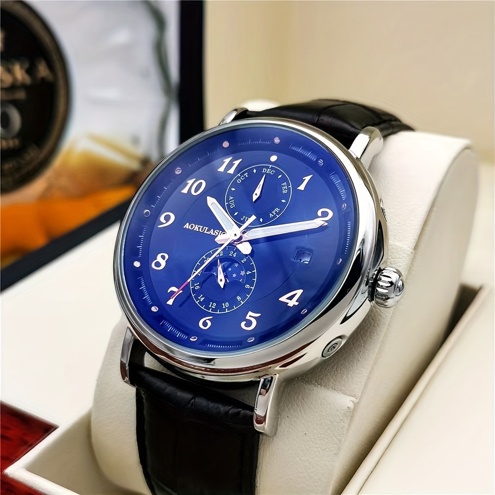 ساعة يد رجالية ميكانيكية فاخرة - مراجعة Luxury Watch Name Brands وسعره