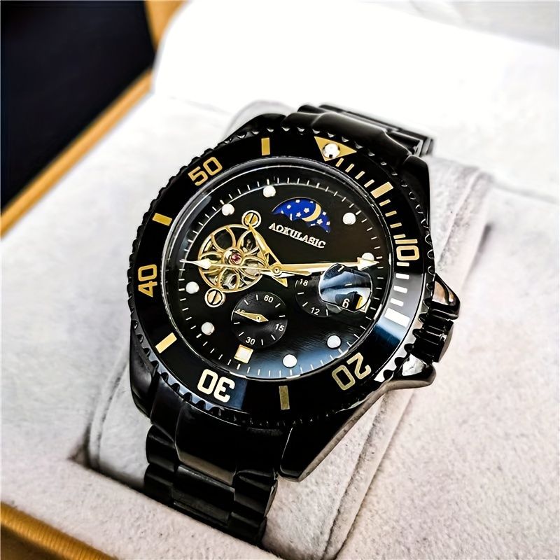 ساعة ميكانيكية أوتوماتيكية بهي - مراجعة Luxury Watch Name Brands وسعره