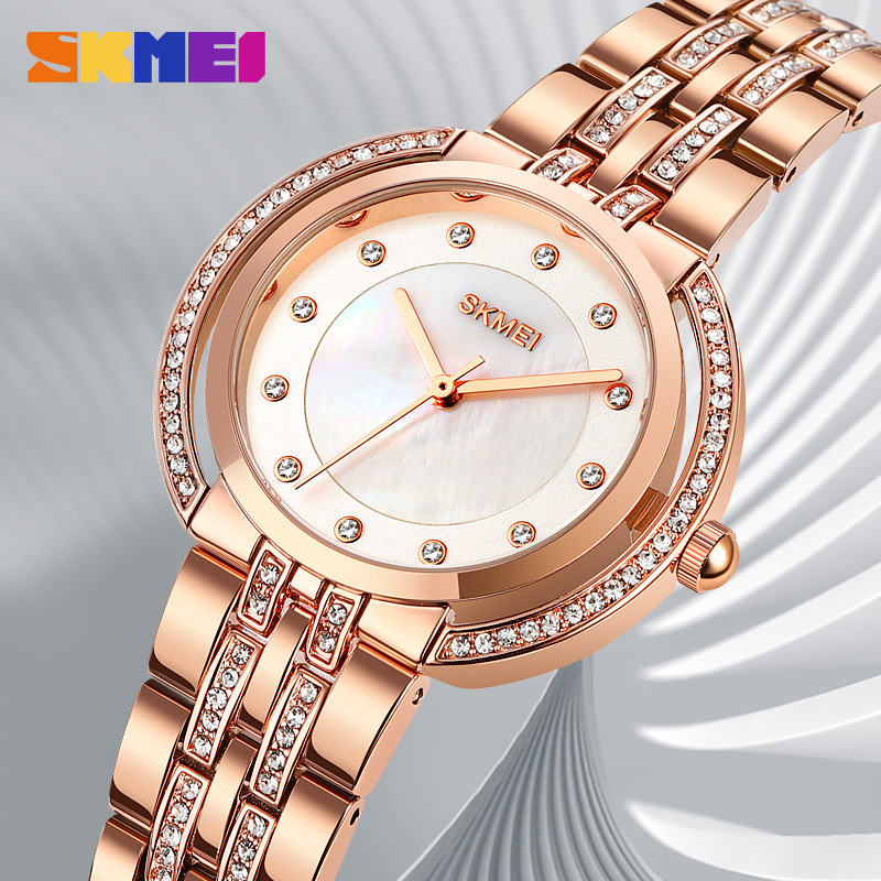 ساعات يد نسائية فاخرة بسوار من - مراجعة Luxury Watch Quartz وسعره