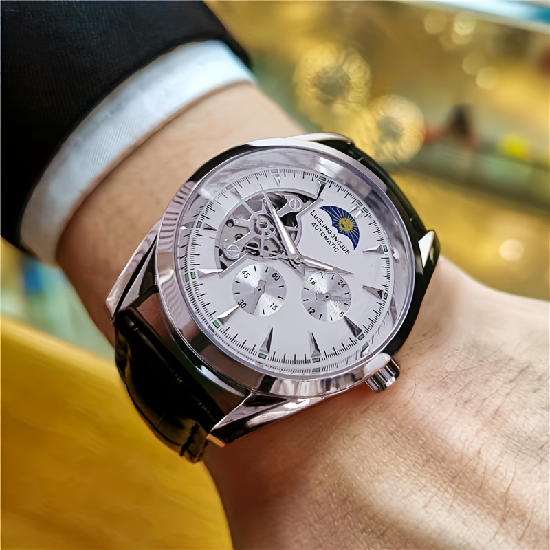 ساعة ميكانيكية رجال الأعمال ال - مراجعة Luxury Watch Name Brands وسعره