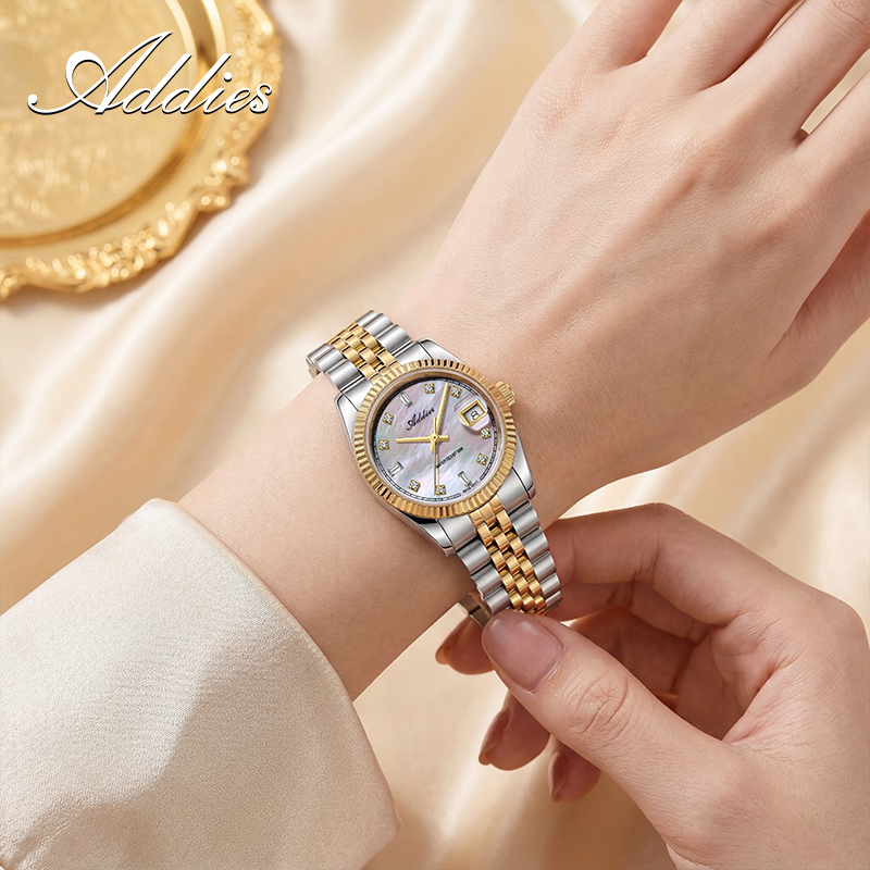 ساعات نسائية كوارتز من ADDIES  - مراجعة Luxury Watch Quartz وسعره