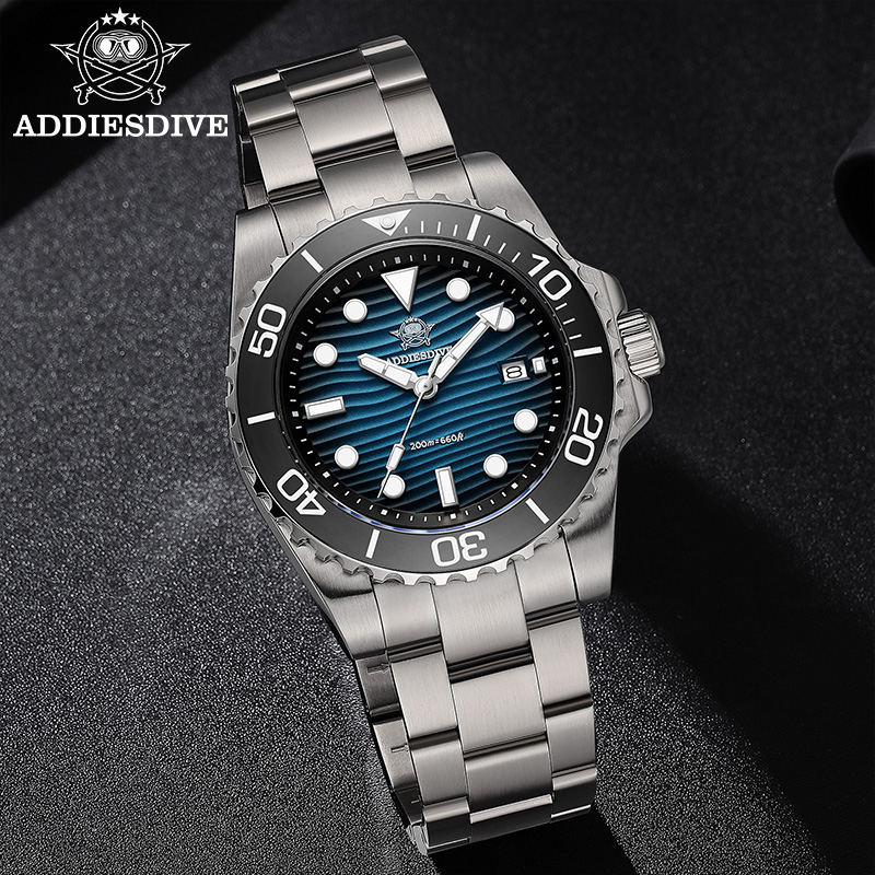 Addiesdive ساعة كوارتز رجالية  - مراجعة Luxury Watch Case وسعره