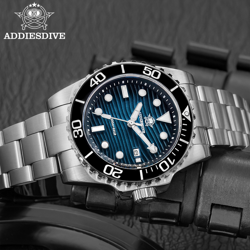 Addiesdive ساعة كوارتز رجالية  - مراجعة Luxury Watch Case وسعره