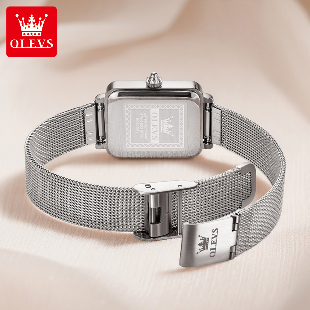 OLEVS 3692 كوارتز ساعة اليد هد - مراجعة Luxury Watch Ladies وسعره