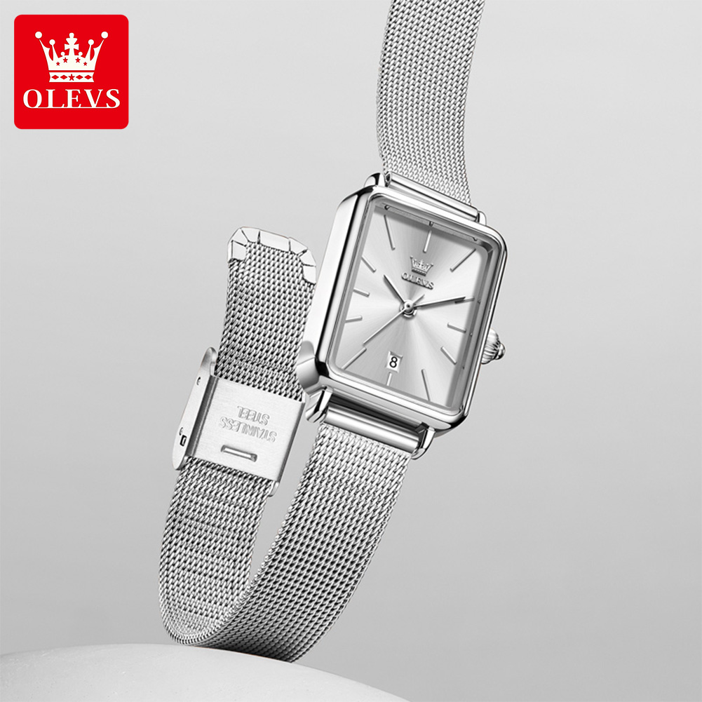 OLEVS 3692 كوارتز ساعة اليد هد - مراجعة Luxury Watch Ladies وسعره