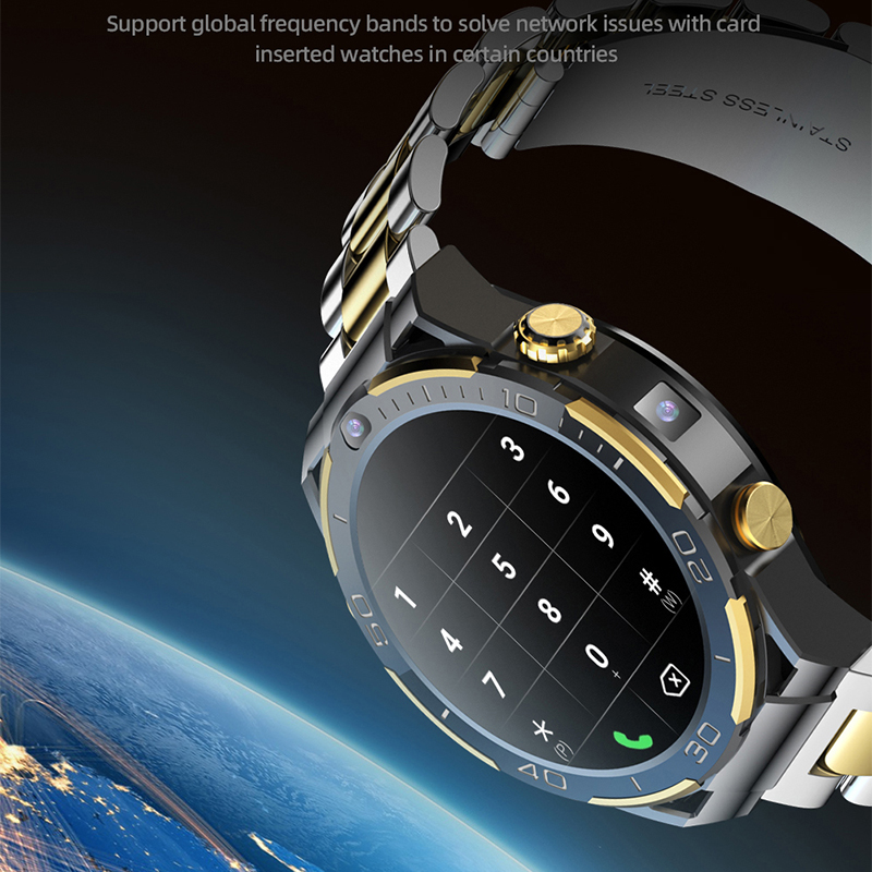 ساعة ذكية جديدة 4G LTE للرجال  - مراجعة Luxury Watch On Wrist وسعره